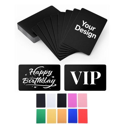 Aluminum Business Card (0.21Mm Thick)