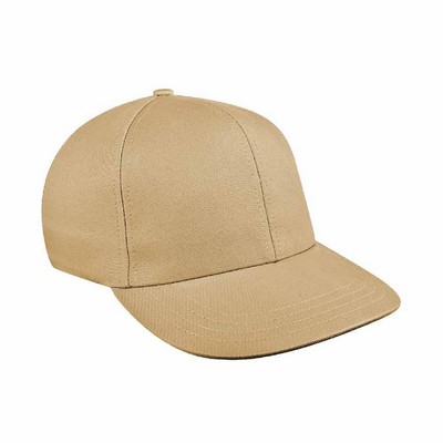 Solid Color Pro Knit Self Strap Prostyle Cap