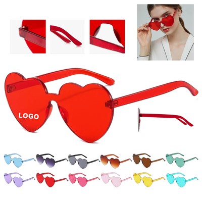 Love Heart Shaped Sunglasses