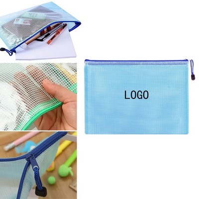Waterproof PVC Mesh Zipper Pouch