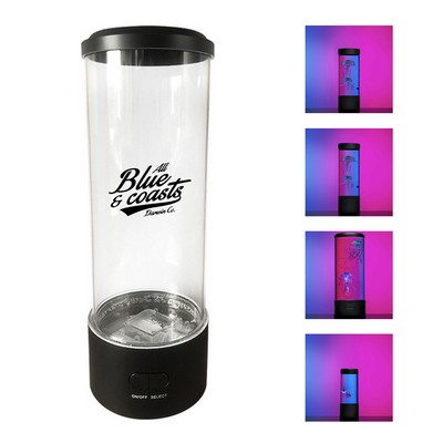 Electric Jellyfish Tank Table Lamp