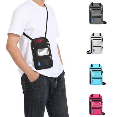 Multi-Functional Neck Passport Holder