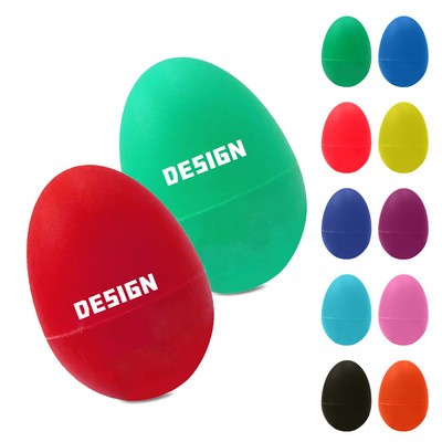 Plastic Maracas Egg Shape Shakers