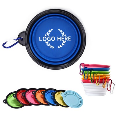 Collapsible TPE Pet Feeding Bowl