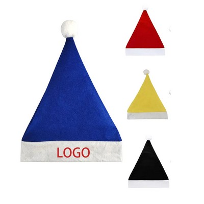 Silkscreen Felt Santa Hat