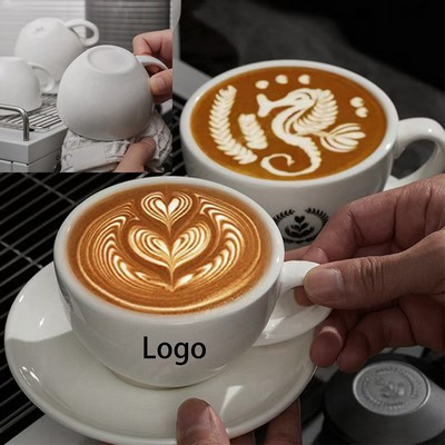 Elegant Porcelain Espresso Cup with Excellent Heat Retention