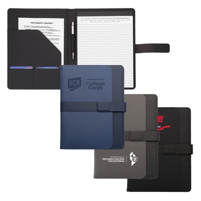 Crossroads Two-Tone Padfolio