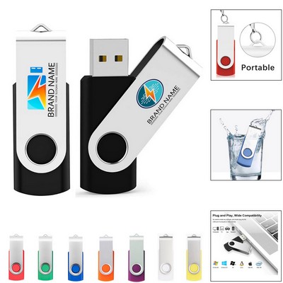 Metal Swivel USB Flash Drive