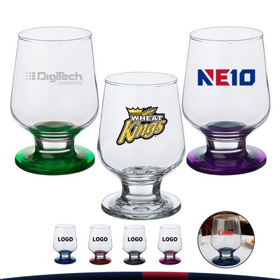 12.5 oz Thick Stem Glass Water Goblets