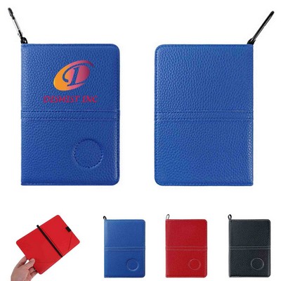 Waterproof Golf PU Leather Scorecard Holder MOQ 10 pcs