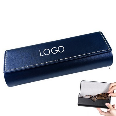 PU Leather Hard Shell Reading Eyeglass Case