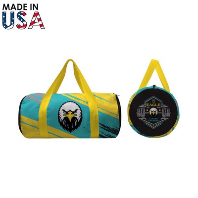 The Nomad 9" Duffel - Full-Color Poly Canvas