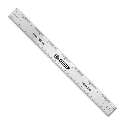12" Stainless Steel Ruler with General Scales