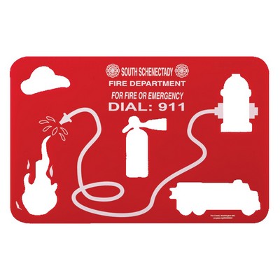 Fire Prevention Poly Stencil