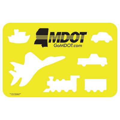 Transportation Poly Stencil