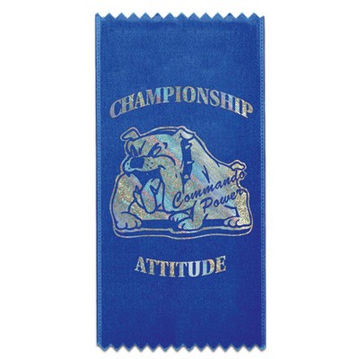 Hot Stamped Ribbon (3"x6")