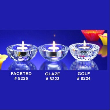 Glazed Crystal Candle Stand (Screened)