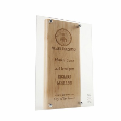 Modern Maple Award (7"x10")