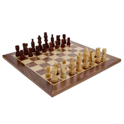 Walnut Chess Set - 12"