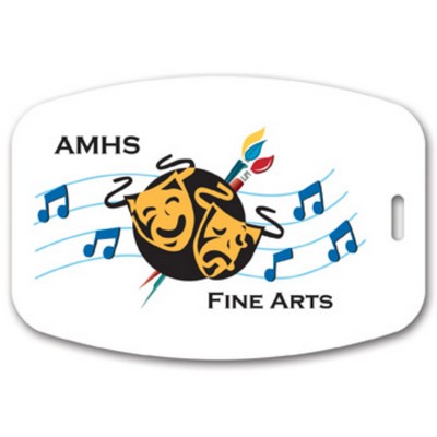 Full Color Write On Tag (Rectangle 3.125"x4.625")
