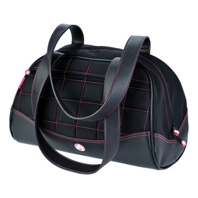 Sumo Duffel - Black with Pink Stitching - Small