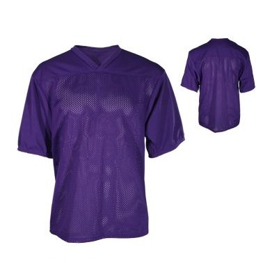 Adult Dazzle Cloth/Light Weight Tricot Mesh Body Jersey Shirt w/Elastic Cuff