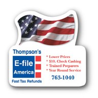 USA Made Premium UV Window Micro-Suction Cling Decal (3"x3")