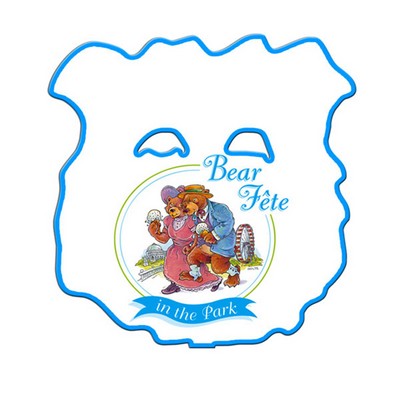 Bear Paper Window Sign (Approximately 8"x8")