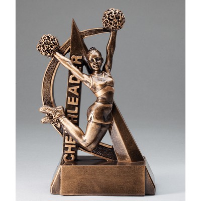 cheerleader - Ultra Action Sports Resin - 6 1/2"
