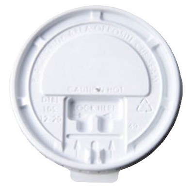 White Tear Back Lid (Fits 12 Oz. and 16 Oz. Cups)