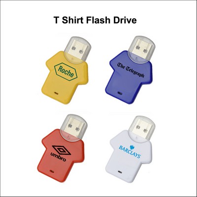 T Shirt Flash Drive - 8 GB Memory