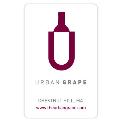 Vinyl Label (3.5 x 2.25) Rectangle Rounded Corners
