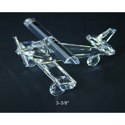 Air Plane Crystal Award Trophy