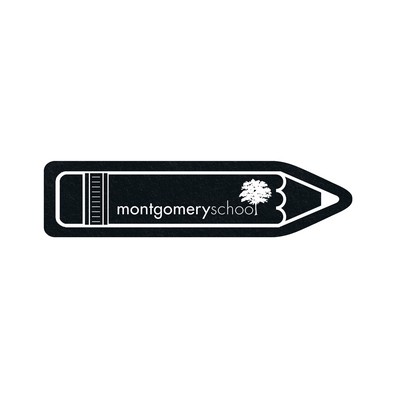 Pencil Recycled Rubber Bookmark
