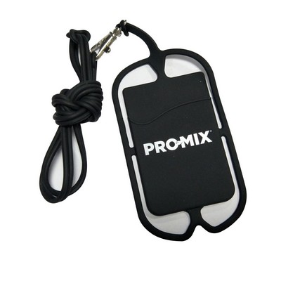 Silicone Phone Card Holder