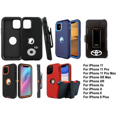 iBank® Shockproof Case compatible with iPhone 11 + Screen Protector