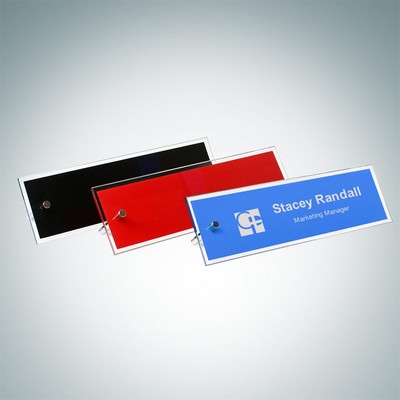 Blue Chroma Nameplate