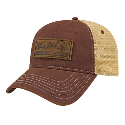 Premium Vintage Washed Mesh Back Cap