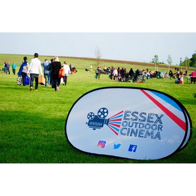 A Frame 2 Sides Folding Banner