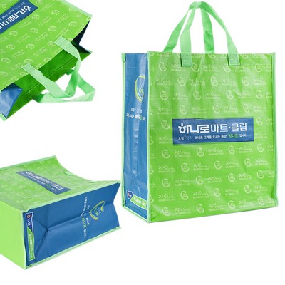 Laminated Woven Grocery Tote Bag