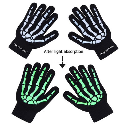 Skeleton Touch Screen Gloves