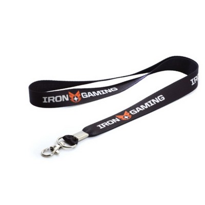 5 Days Rush Polyester Full color Lanyards 1"