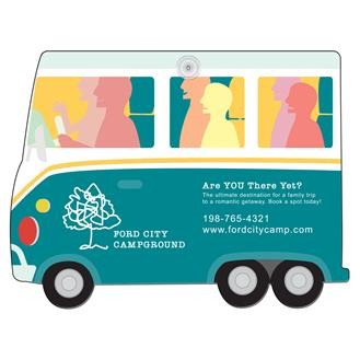 Parcel Truck Window Sign (Approximately 8"x8")