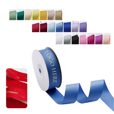 5/8"W Grosgrain Hot Stamping Roll Ribbon 100 Yards