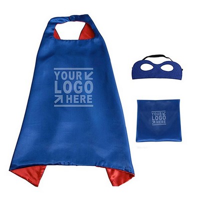 Super Hero Cape With Eye Mask