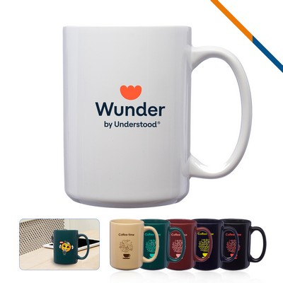 Lustar Ceramic Mug - 15 OZ.