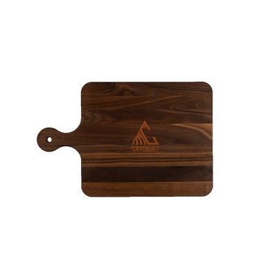 Walnut Cutting Board with Rounded Handle 16"x10-1/2"x3/4"