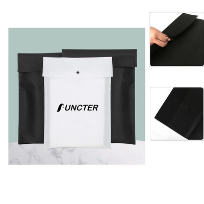 14 x 17 Inch Non Woven Bag Hidden Buckle Packaging Bag