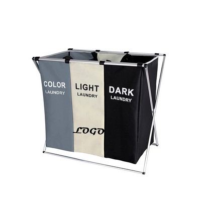 Laundry Cloth Hamper Sorter Basket Bag