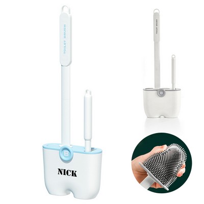 2 in 1 TPR toilet brush Set